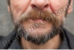 Mouth Man Casual Average Bearded Street photo references